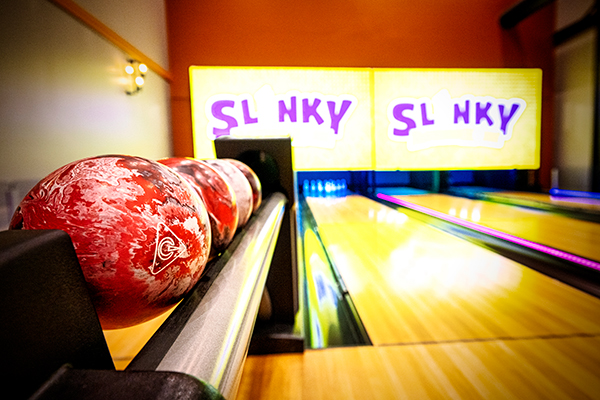 Slinky Action Zone Duckpin Bowling