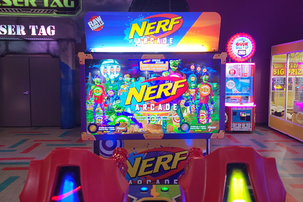 Nerf Arcade Game at Slinky Action Zone